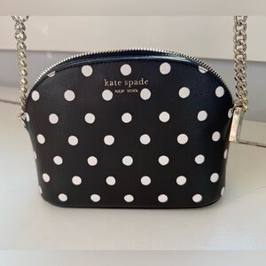 Kate Spade Spencer Sunshine Dot Small Dome Crossbody – Polka Dot – EUC